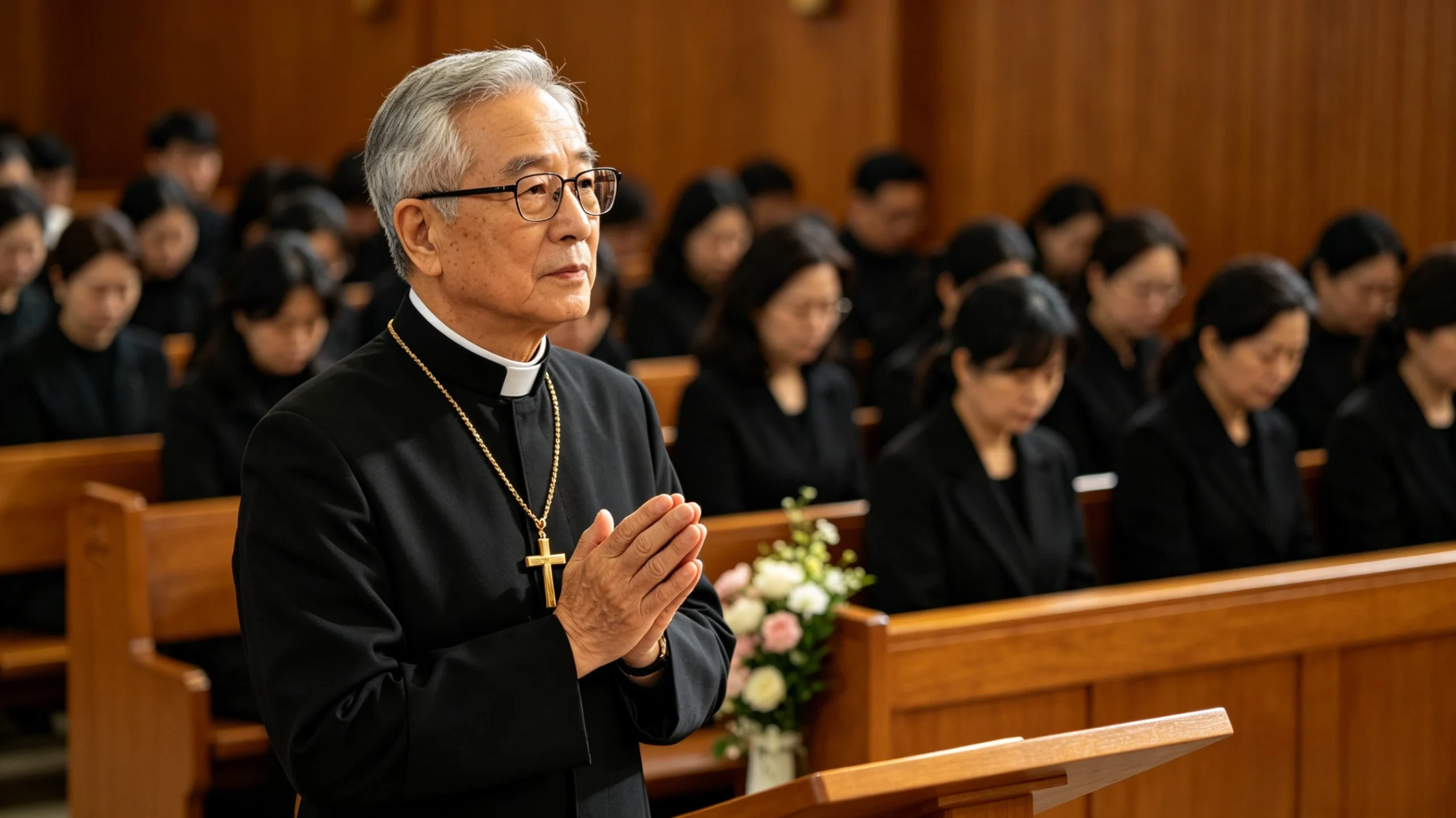 基督教喪禮牧師領禱